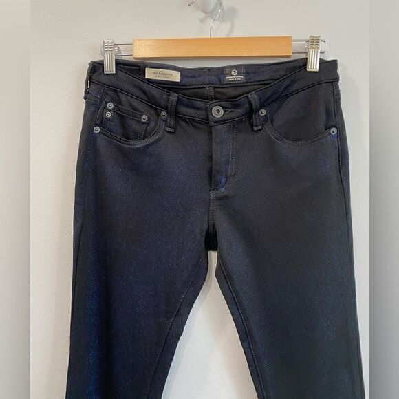 AG Adriano Goldschmied The Legging Super Skinny Glitter Leggings - Picture 2 of 10